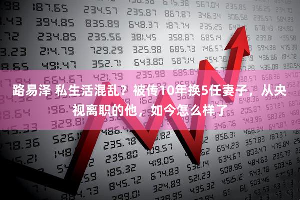 路易泽 私生活混乱?被传10年换5任妻子,从央视离职的他,如今怎么样了